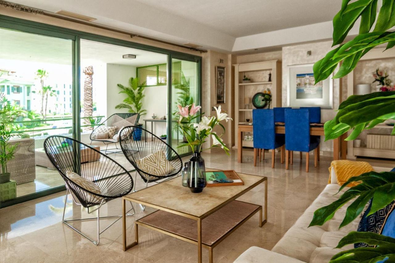 Polo Royale Waterfront Luxury Apt - 3 Terraces And Pool Sotogrande Exteriör bild