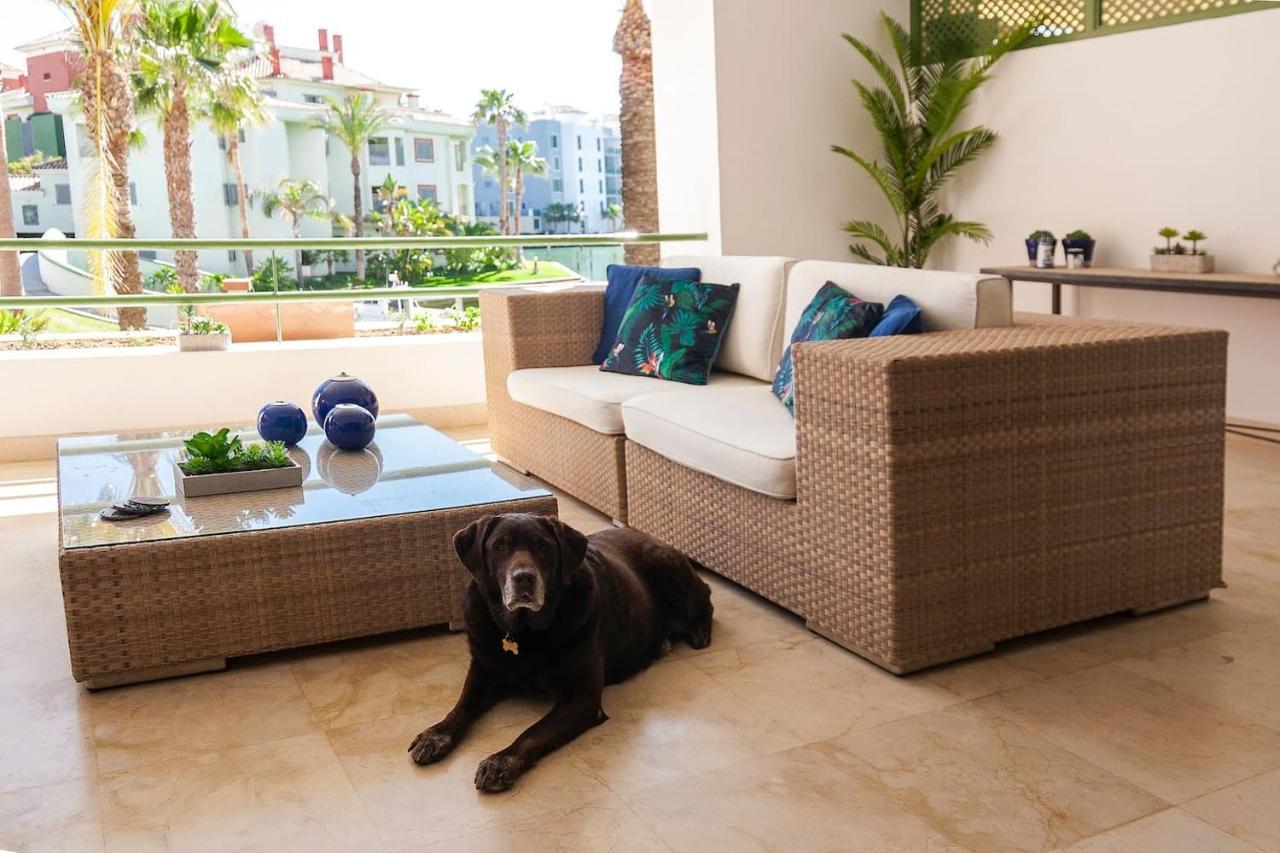Polo Royale Waterfront Luxury Apt - 3 Terraces And Pool Sotogrande Exteriör bild